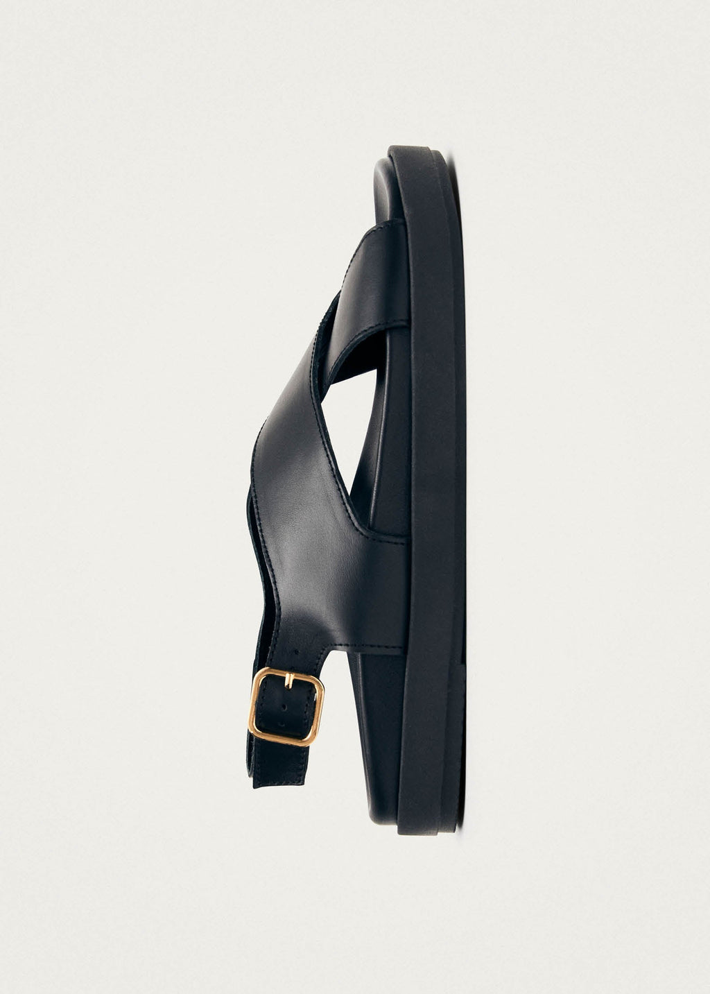Nico Black Leather Sandals – Chiro Moyo Women's Shoes