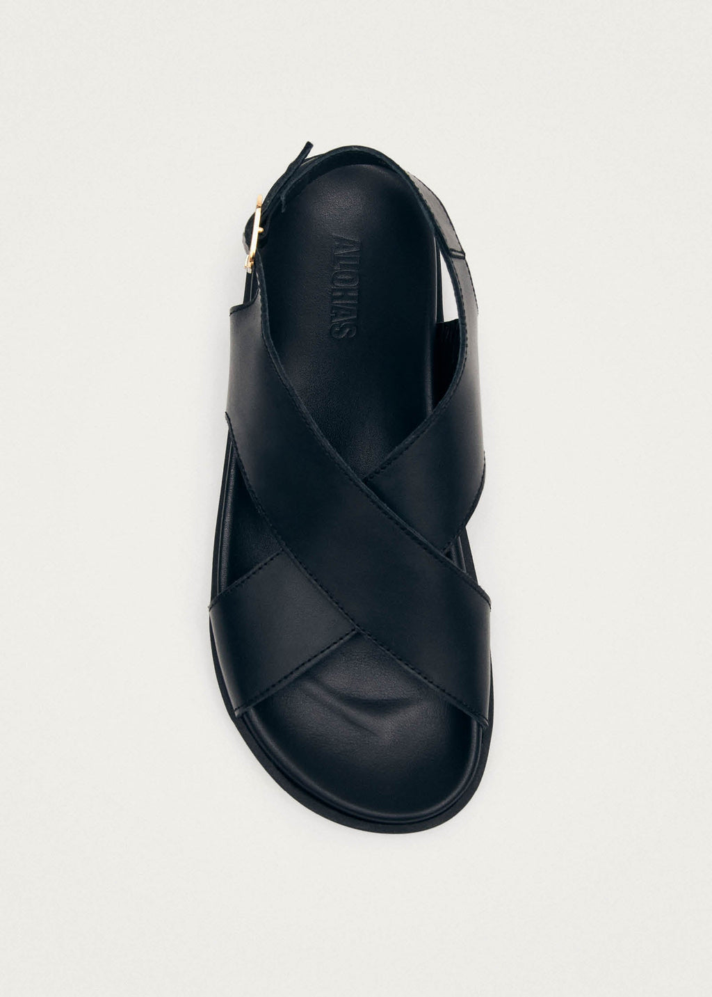 Nico Black Leather Sandals – Chiro Moyo Women's Shoes