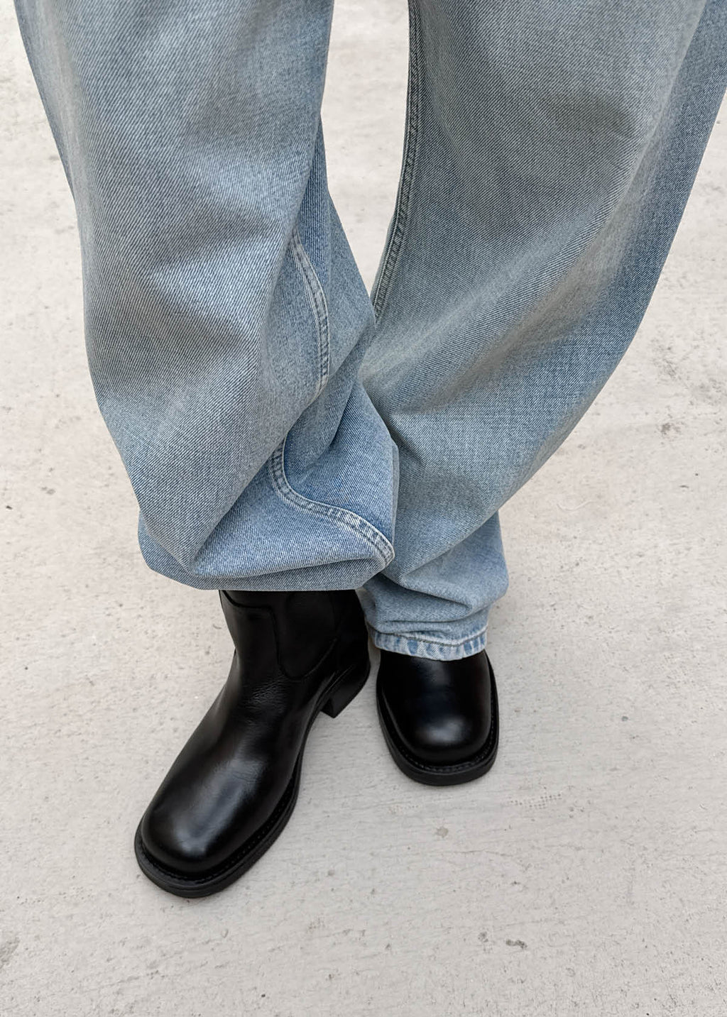 Rajan Black Leather Boots – Chiro Moyo Women's Shoes