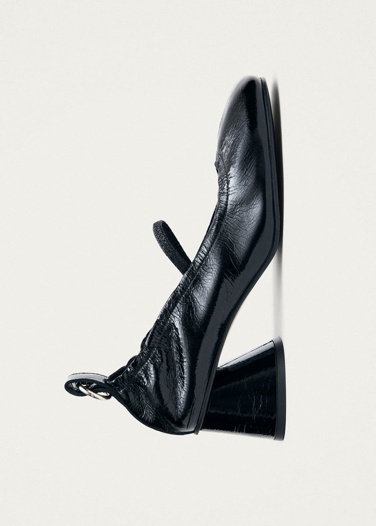 Rhiane Black Leather Pumps – Chiro Moyo Women's Shoes