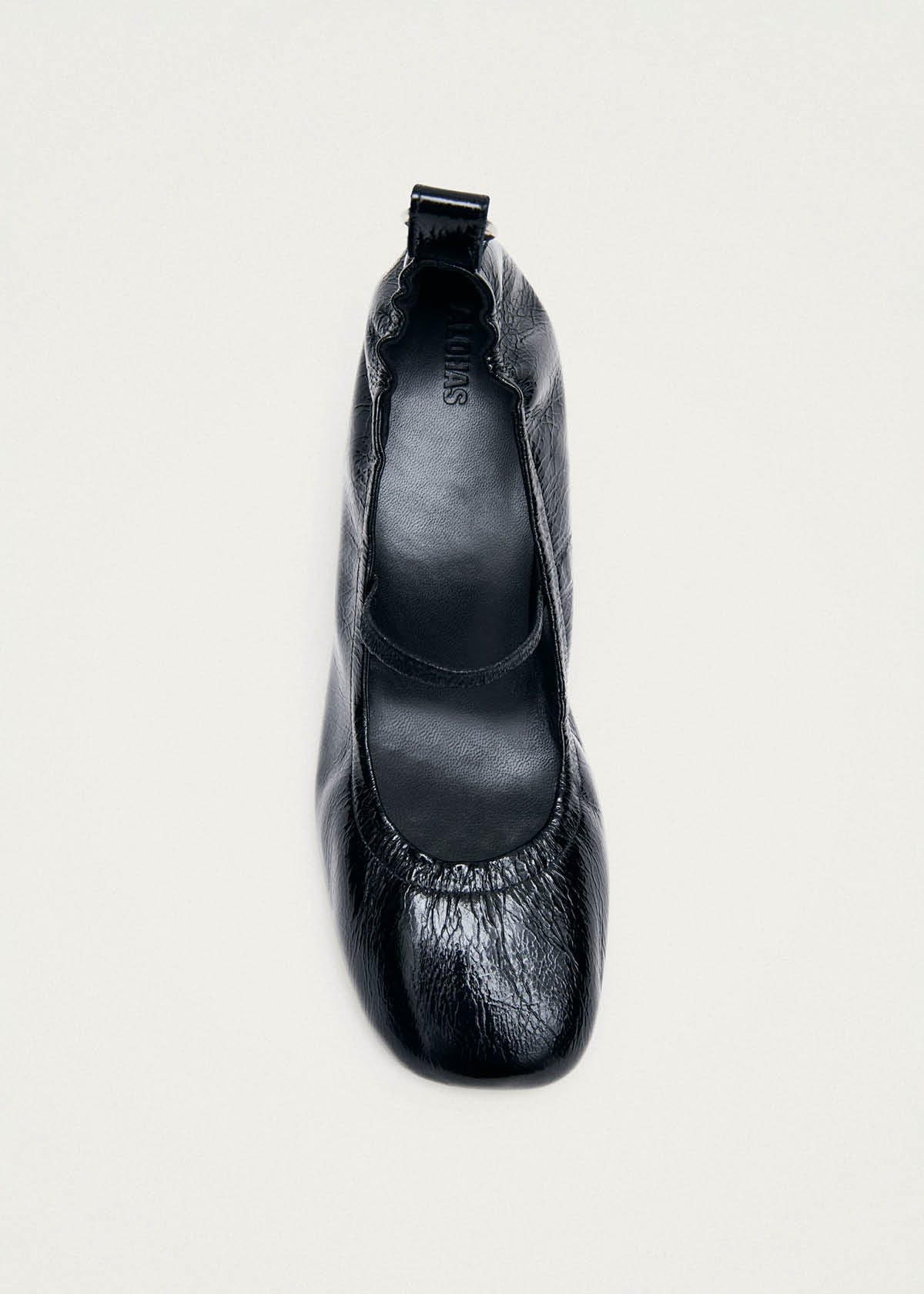 Rhiane Black Leather Pumps – Chiro Moyo Women's Shoes