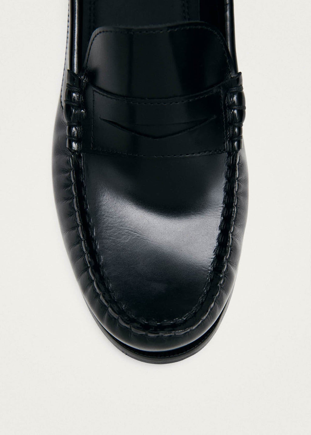 Rivet Black Leather Loafers – Chiro Moyo Women's Shoes