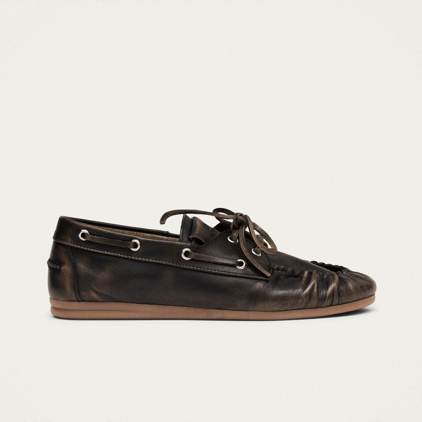 Rowan Brown Leather Loafers – Chiro Moyo Women's Shoes