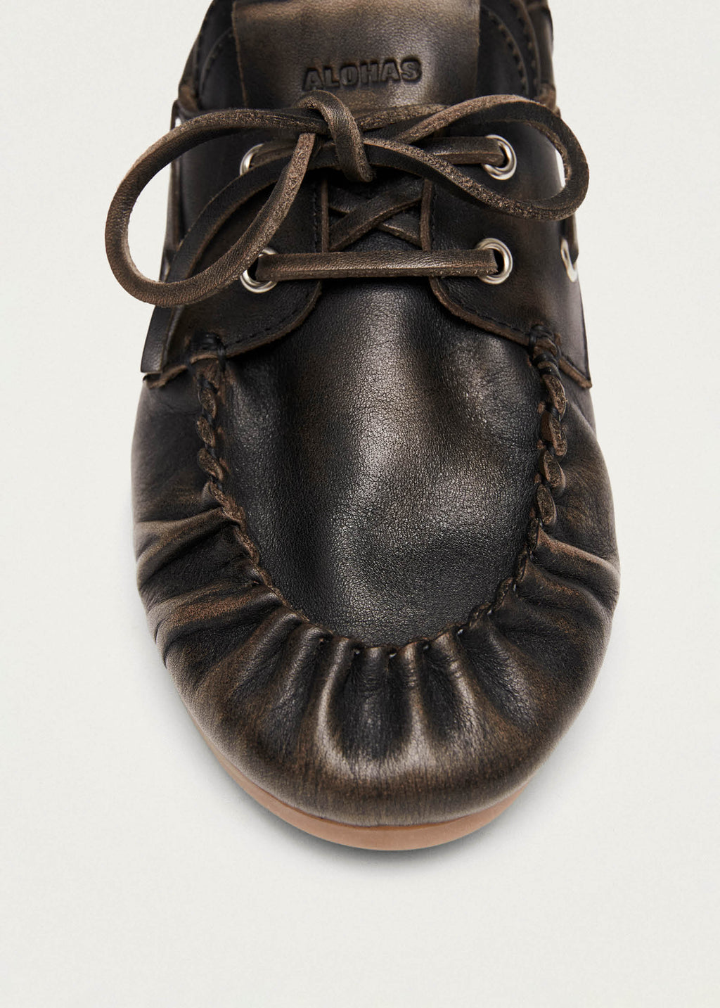 Rowan Brown Leather Loafers – Chiro Moyo Women's Shoes