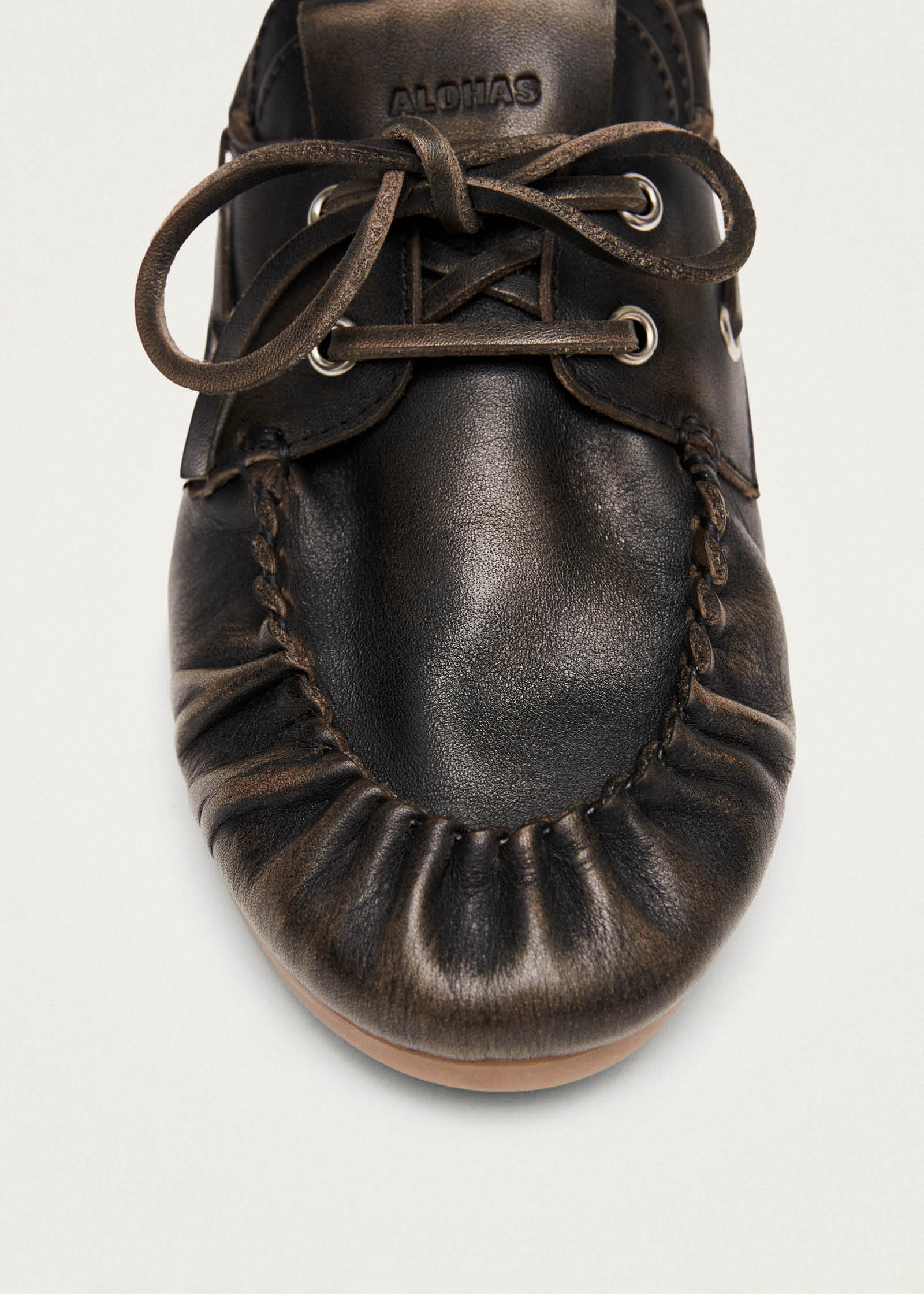 Rowan Brown Leather Loafers – Chiro Moyo Women's Shoes