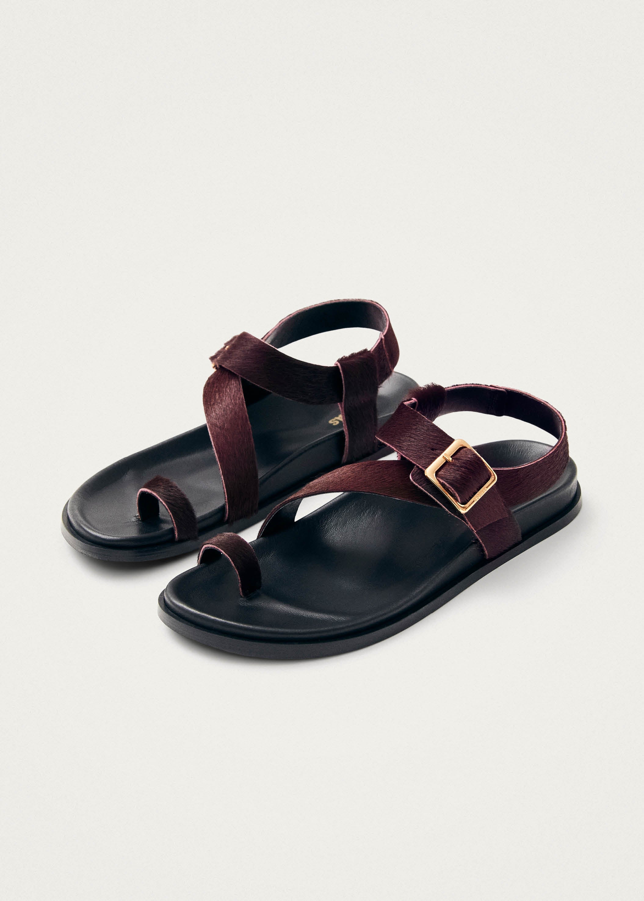 Siren Burgundy Leather Sandals – Chiro Moyo Women's Shoes