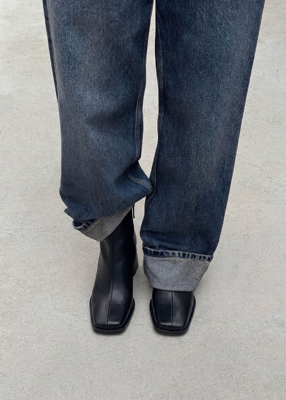 South Black Leather Ankle Boots – Chiro Moyo Women's Shoes