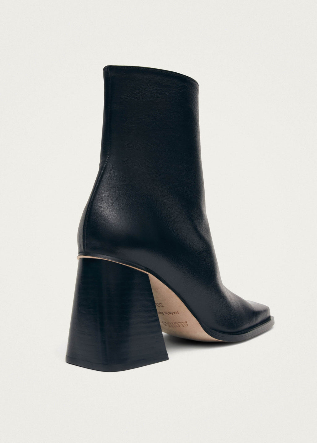 South Black Leather Ankle Boots – Chiro Moyo Women's Shoes