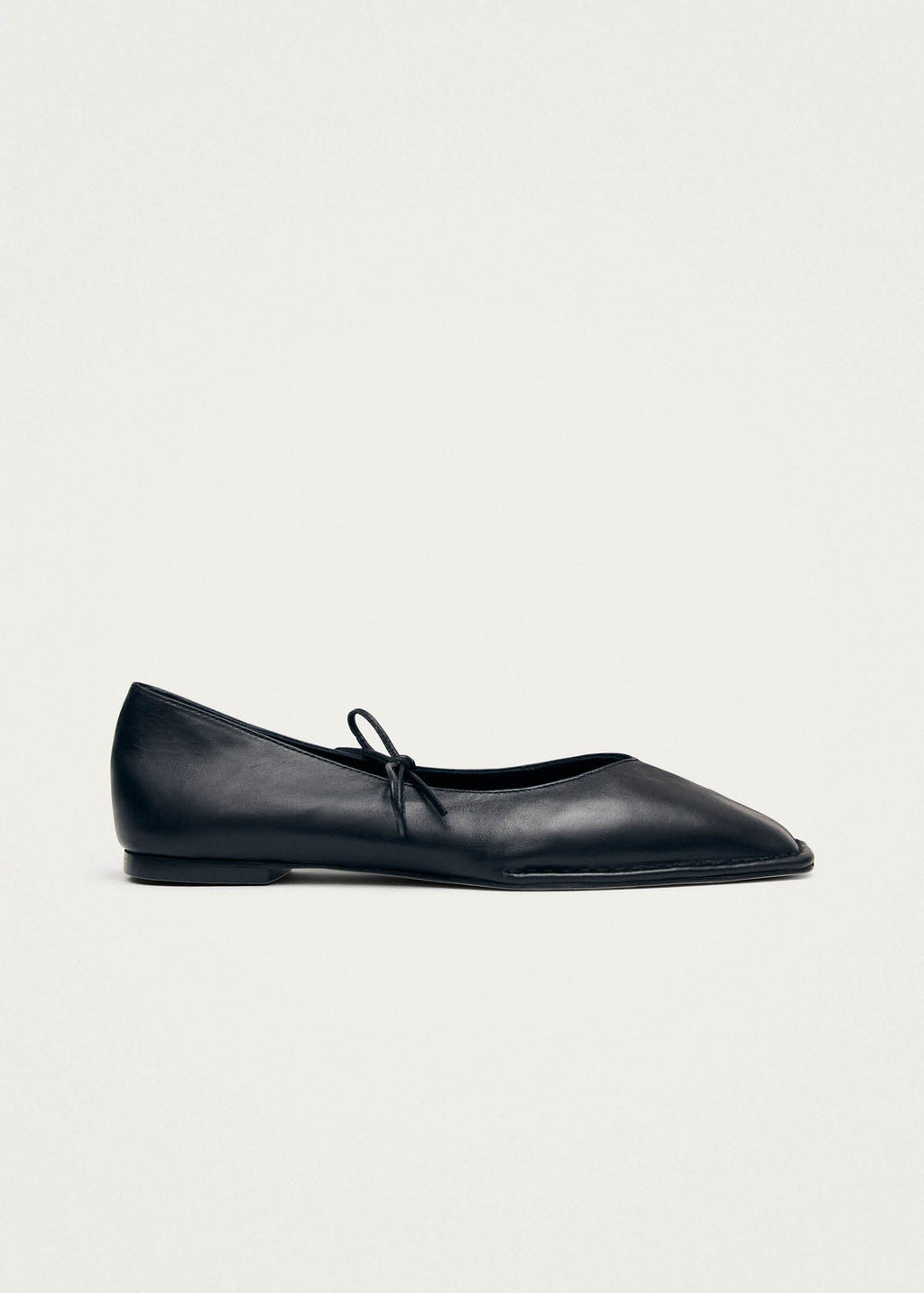 Sway Black Leather Ballet Flats – Chiro Moyo Women's Shoes