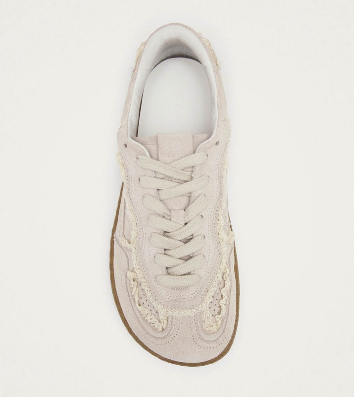 Tb.00 Barefoot Cream Leather Sneakers – Chiro Moyo Women's Shoes
