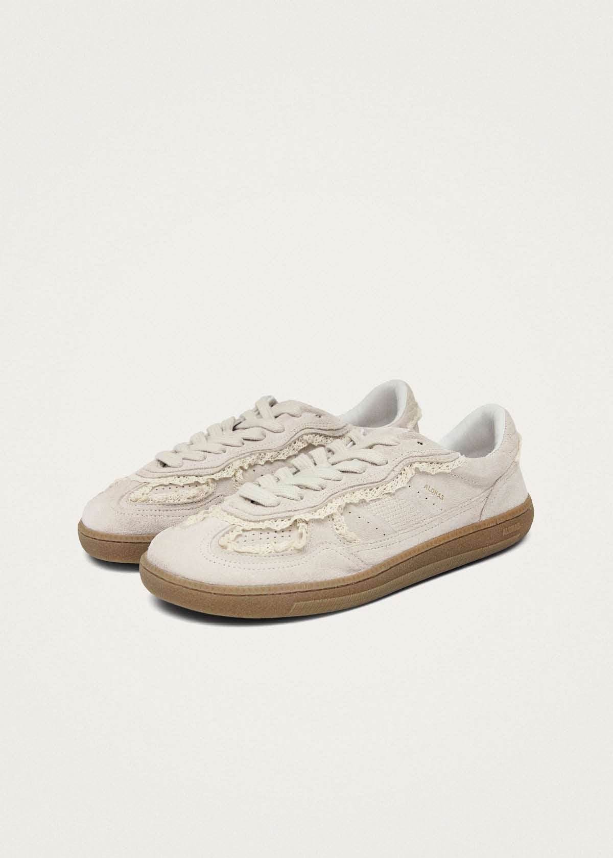 Tb.00 Barefoot Cream Leather Sneakers – Chiro Moyo Women's Shoes