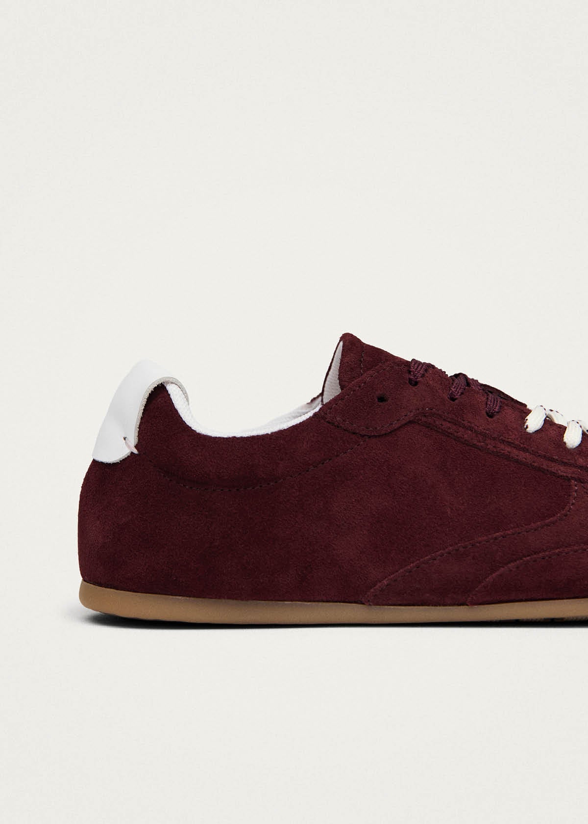 Tb.24 Burgundy Leather Sneakers – Chiro Moyo Women's Shoes
