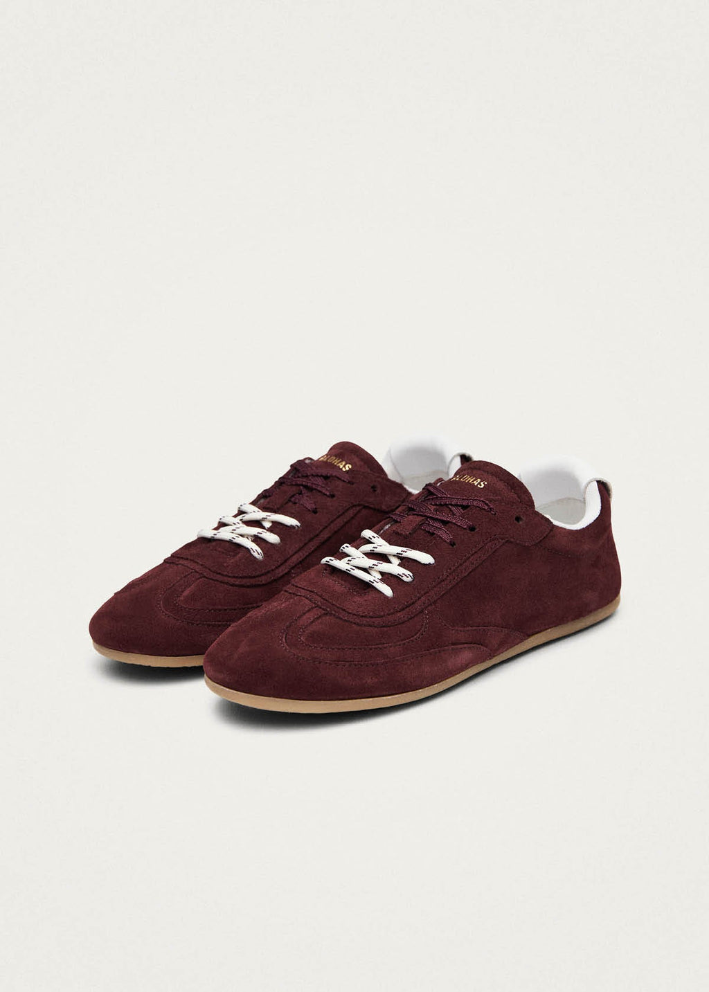 Tb.24 Burgundy Leather Sneakers – Chiro Moyo Women's Shoes