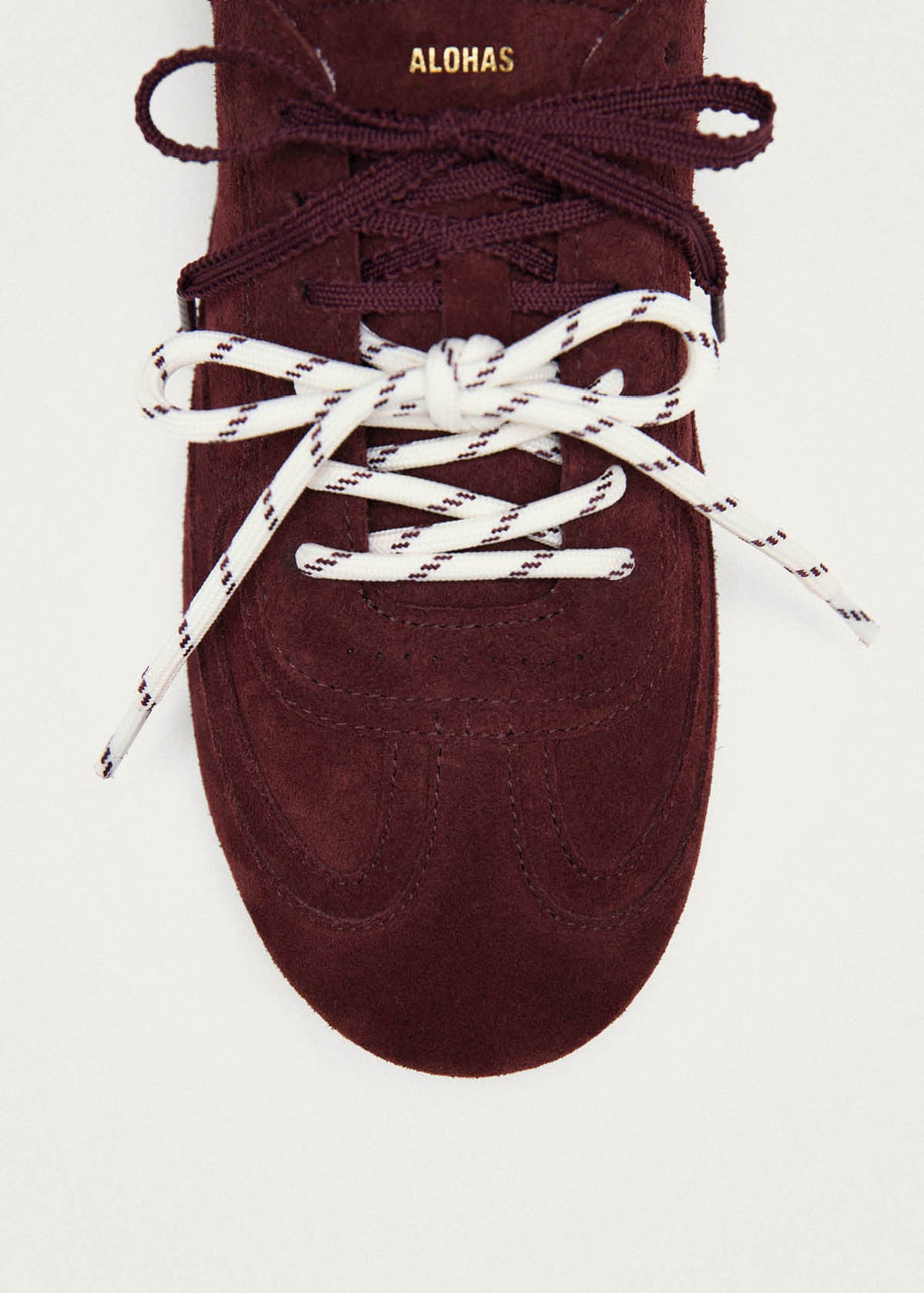 Tb.24 Burgundy Leather Sneakers – Chiro Moyo Women's Shoes
