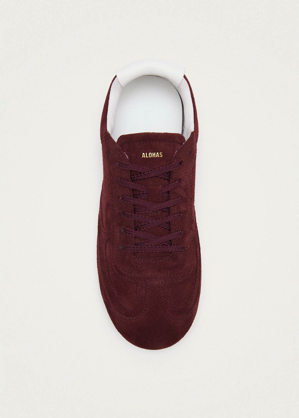 Tb.24 Burgundy Leather Sneakers – Chiro Moyo Women's Shoes