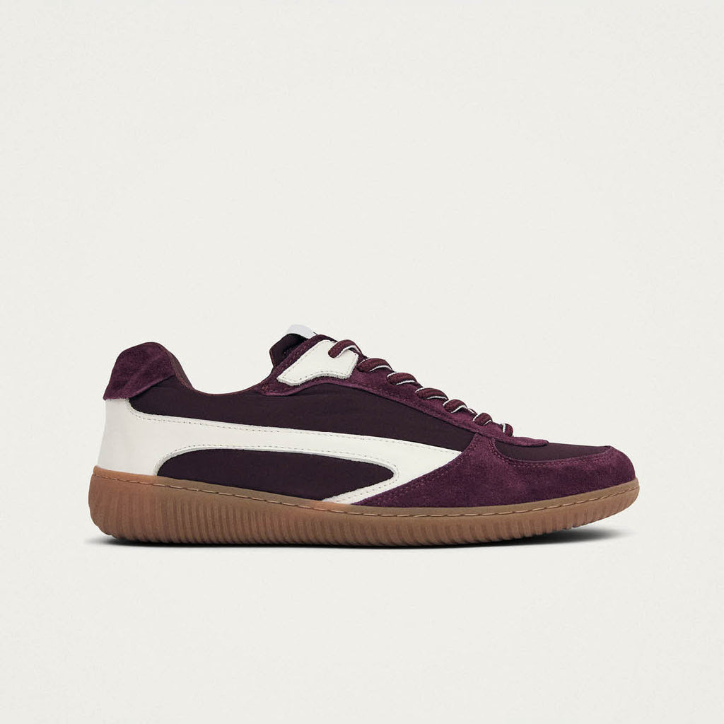 Tb.83 Burgundy Fabric Sneakers – Chiro Moyo Unisex Shoes