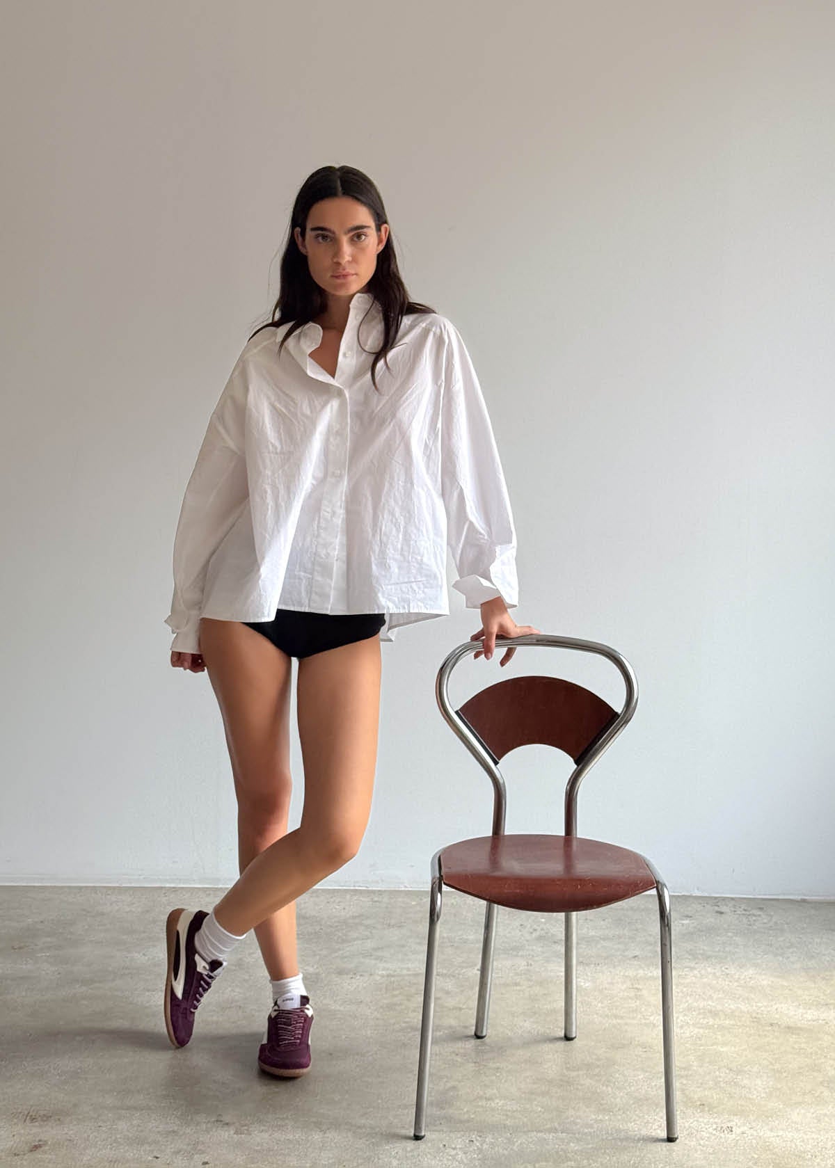 Tb.83 Burgundy Fabric Sneakers – Chiro Moyo Unisex Shoes