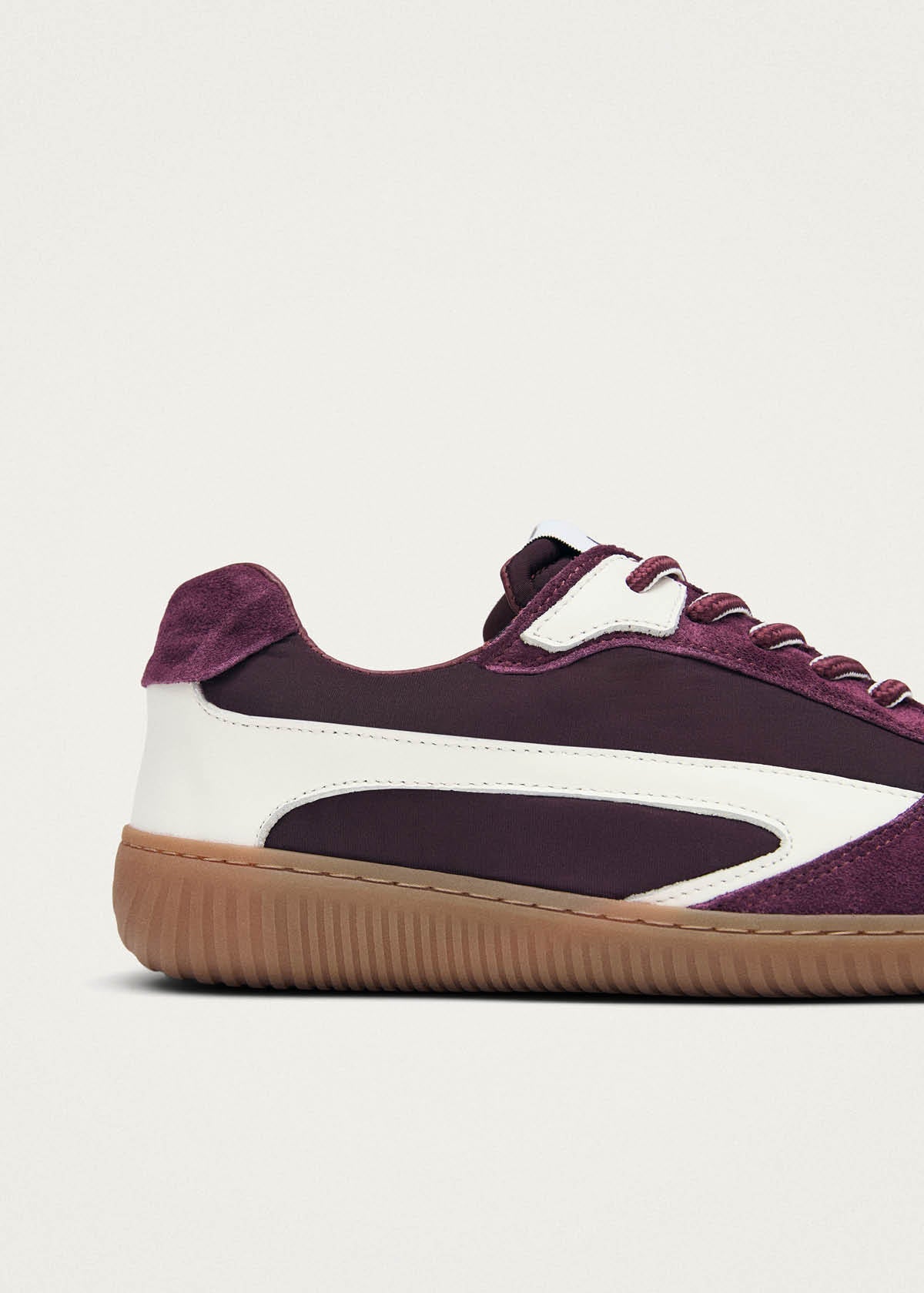 Tb.83 Burgundy Fabric Sneakers – Chiro Moyo Unisex Shoes