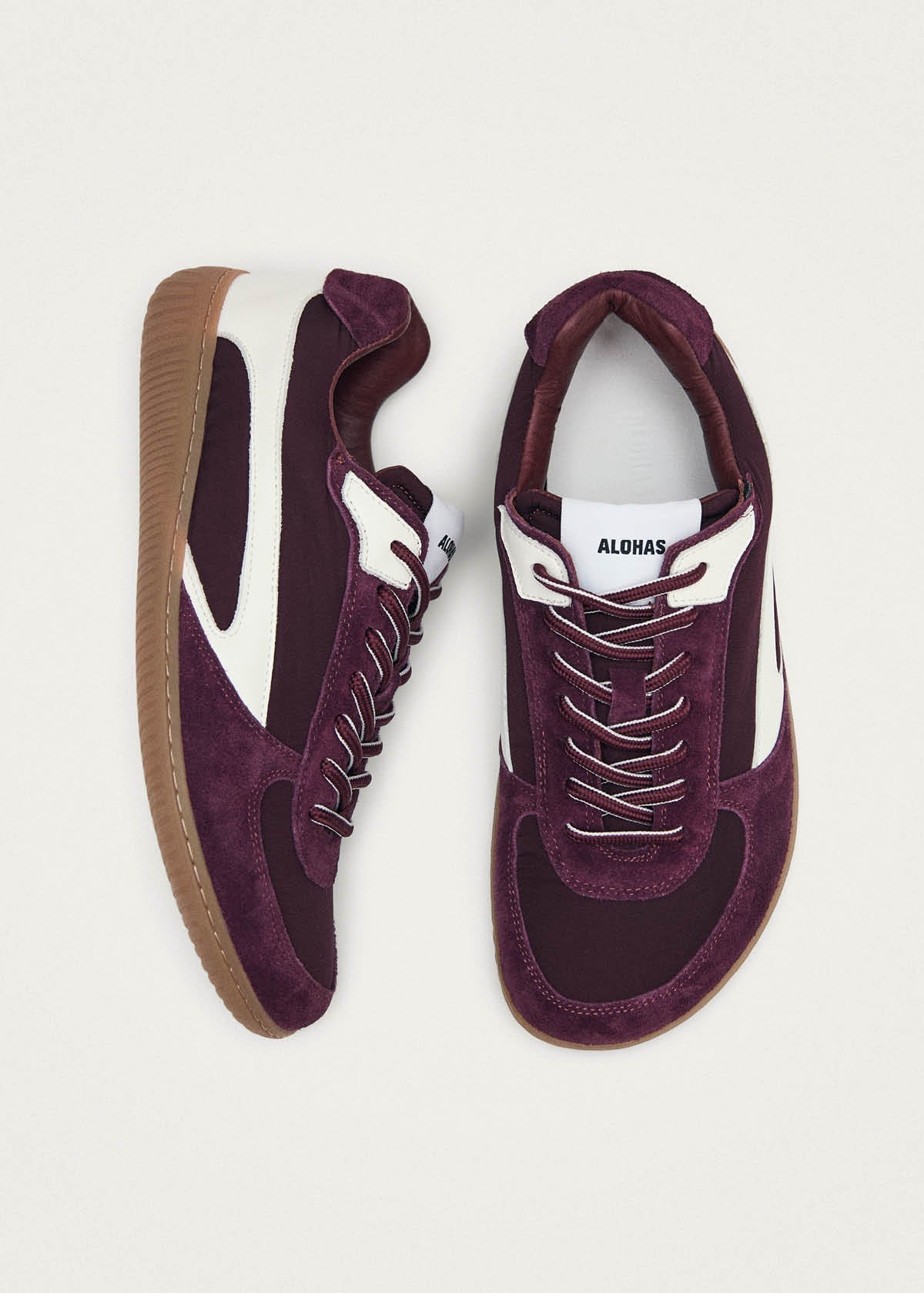 Tb.83 Burgundy Fabric Sneakers – Chiro Moyo Unisex Shoes