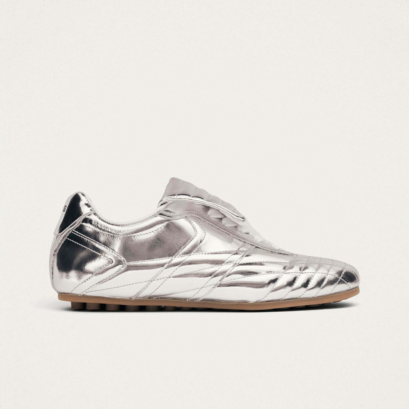 Tb.99 Silver Leather Sneakers – Chiro Moyo Unisex Shoes