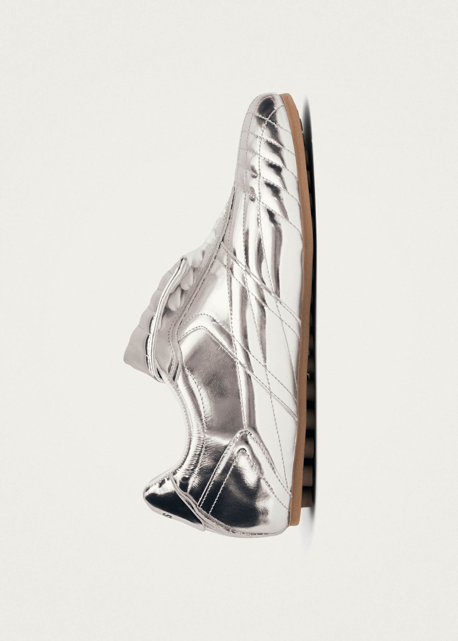 Tb.99 Silver Leather Sneakers – Chiro Moyo Unisex Shoes