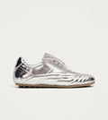 Tb.99 Silver Leather Sneakers – Chiro Moyo Unisex Shoes