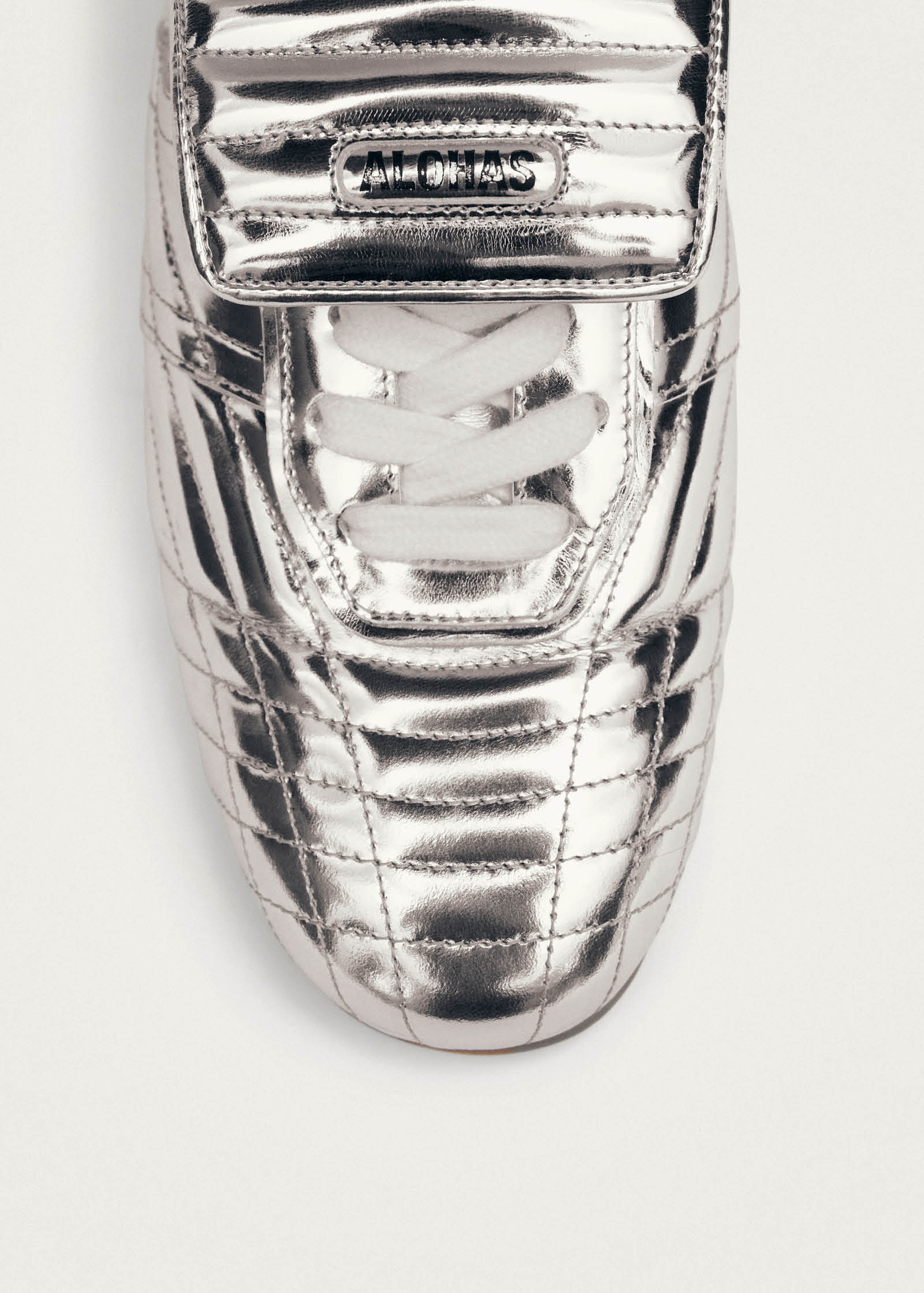 Tb.99 Silver Leather Sneakers – Chiro Moyo Unisex Shoes