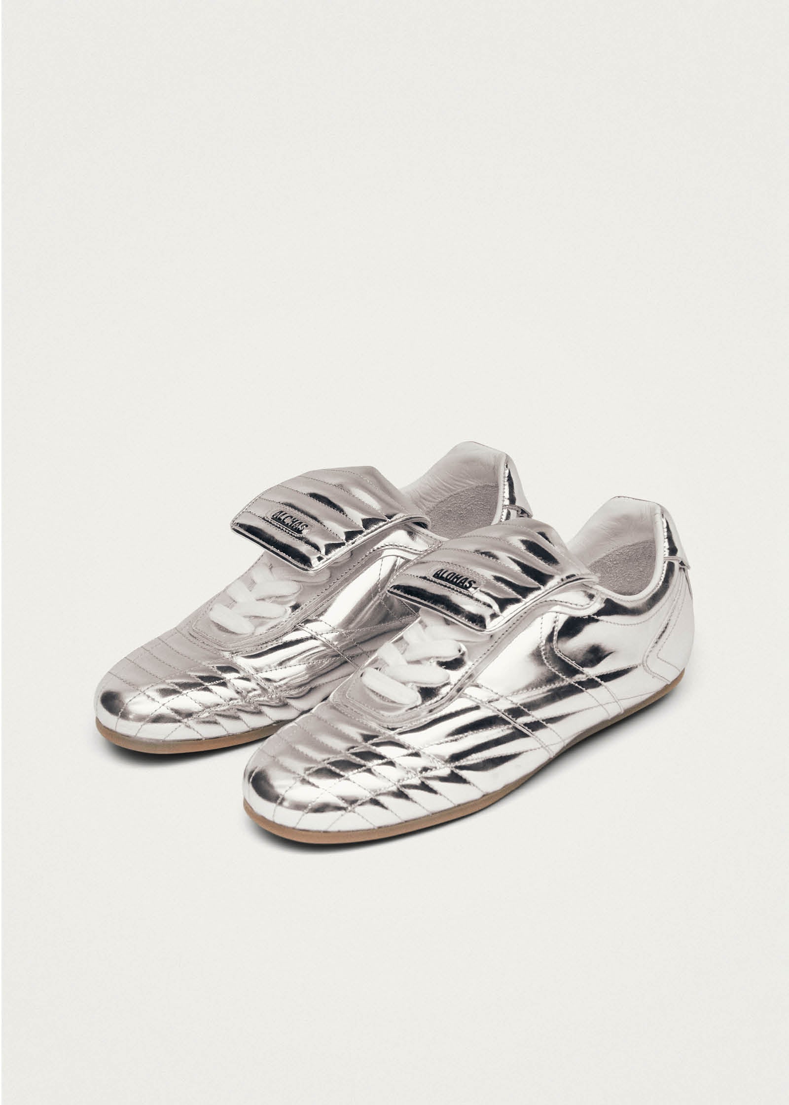 Tb.99 Silver Leather Sneakers – Chiro Moyo Unisex Shoes