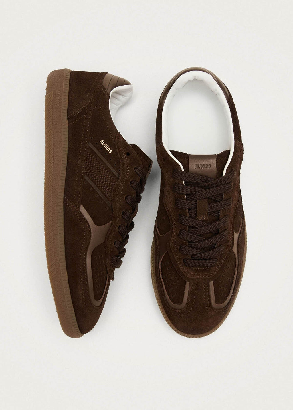 Tb.490 Chocolate Brown Leather Sneakers – Chiro Moyo Unisex Shoes