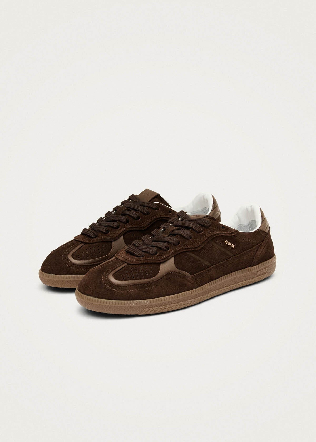 Tb.490 Chocolate Brown Leather Sneakers – Chiro Moyo Unisex Shoes