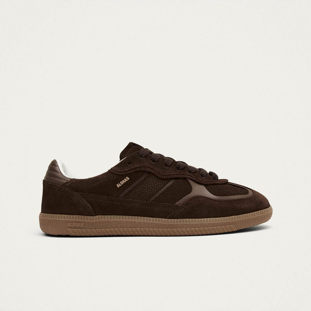 Tb.490 Chocolate Brown Leather Sneakers – Chiro Moyo Unisex Shoes