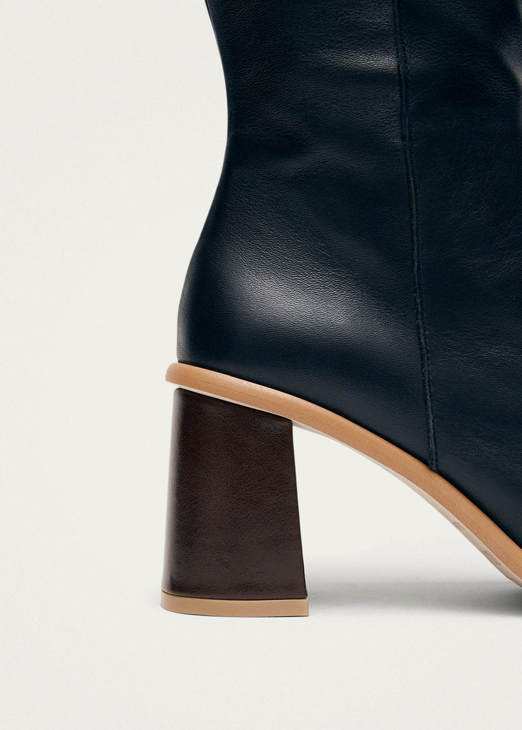 West Black Leather Ankle Boots – Chiro Moyo Women's Shoes