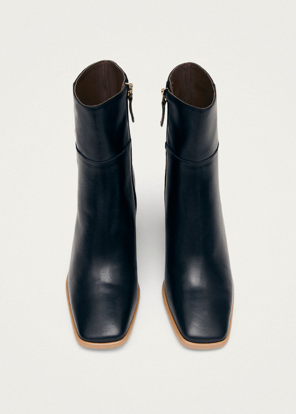 West Black Leather Ankle Boots – Chiro Moyo Women's Shoes